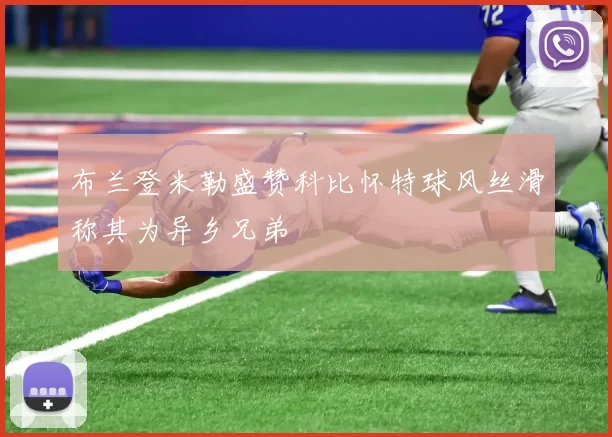 布兰登米勒盛赞科比怀特球风丝滑称其为异乡兄弟